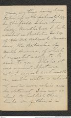 Nachlass Franz Steindachner, Brief von Edward Cope an Franz Steindachner (24.07.1898), Inv.Nr. 86.03, Seite 3
